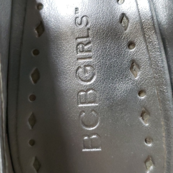 Silver BCBgirls high heel shoes - Picture 4 of 5